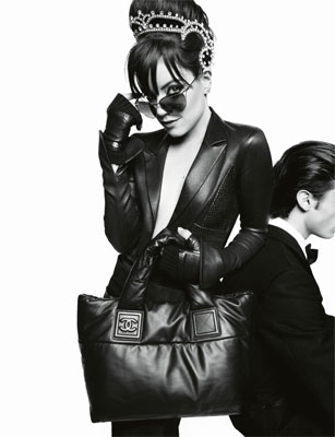 Chanel Bags Ads. Lily Allen Chanel Bags Coco