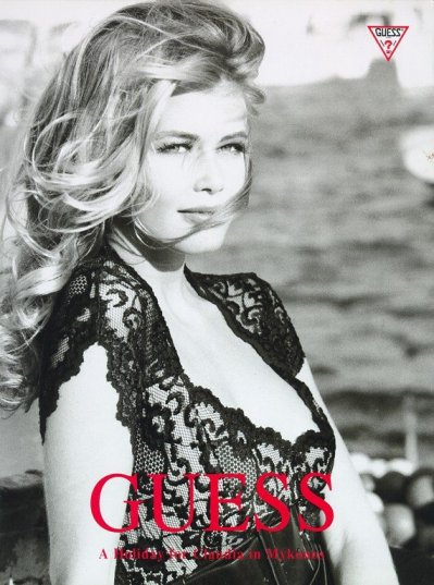 claudia schiffer guess. Claudia Schiffer for Guess by