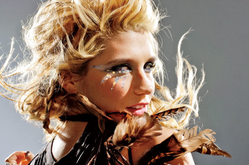 Lady Gaga Style Makeup. stage eye make-up.