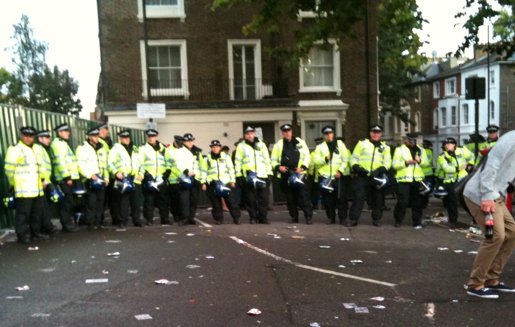 North London Met Officers Notting Hill carnival 2011