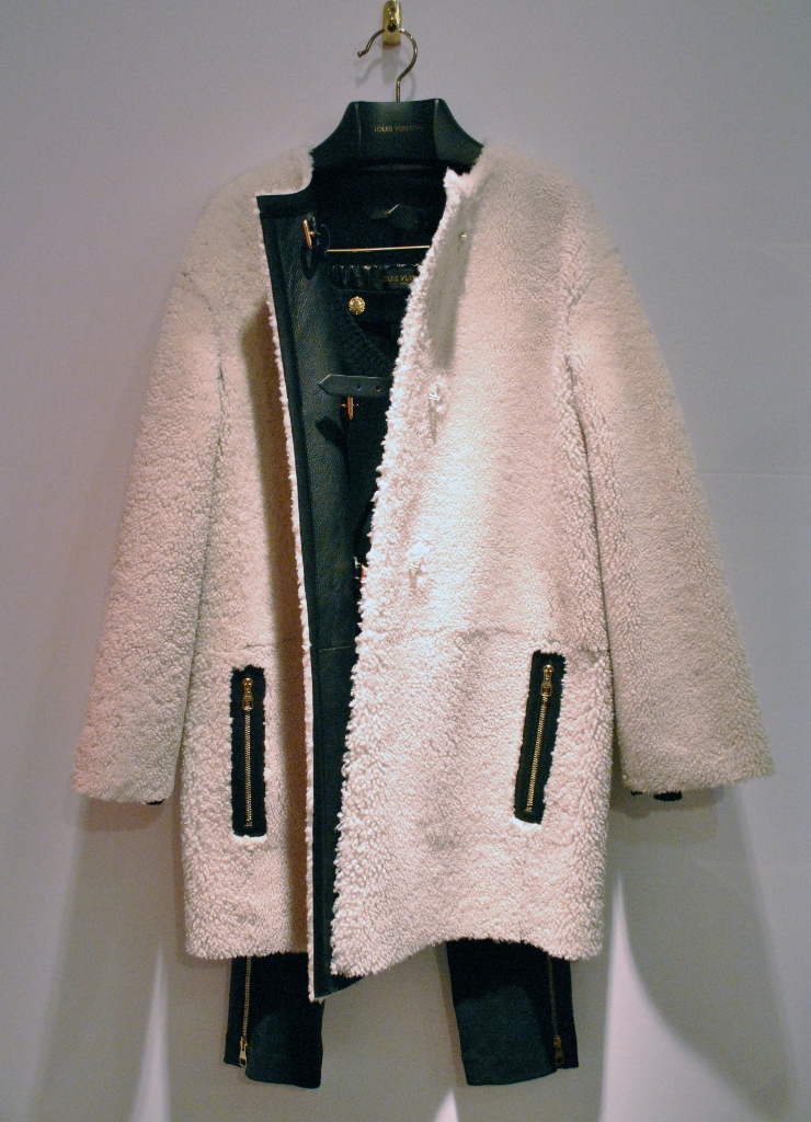 Louis Vuitton Sheepskin Balmaccan Coat 2013 Whisty | Whisty