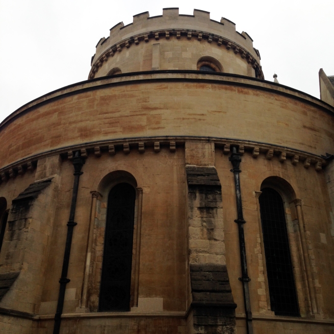 Temple Church London Outside Round Tower (1)